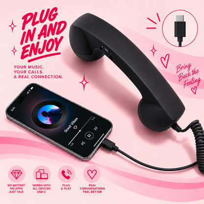 Retro Phone Handset