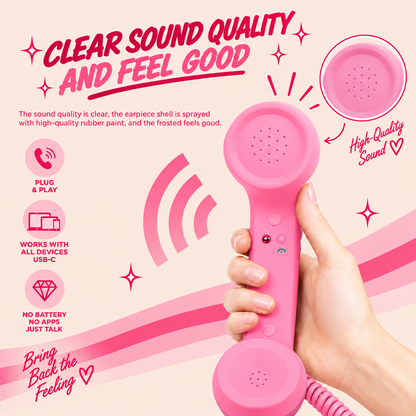 Retro Phone Handset