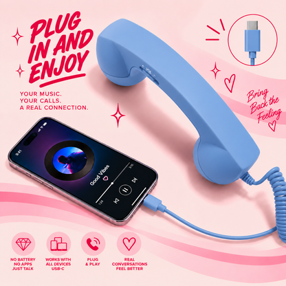 Teléfono Retro de los 80s